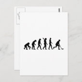 Floorball Evolution Briefkaart (Voorkant / Achterkant)