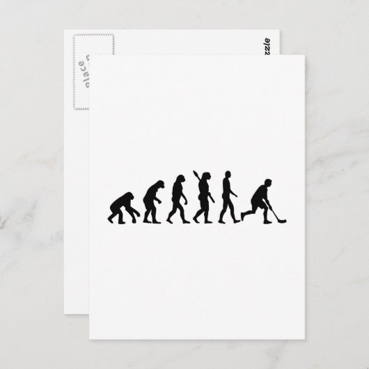 Floorball Evolution Briefkaart (Voorkant / Achterkant)