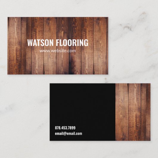 Flooring Company Visitekaartje (Voorkant / Achterkant)