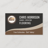 Flooring Installation Professional Visitekaartje (Voorkant)