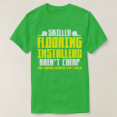 Flooring Installer T-shirt (Design voorkant)
