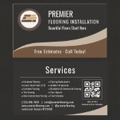 Flooring QR Code Professional  Visitekaartje