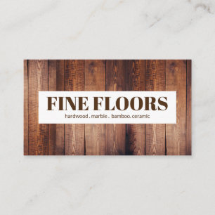 Floors Flooring Installation Company Visitekaartje