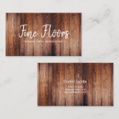 Floors Flooring Installation Company Visitekaartje (Voorkant / Achterkant)