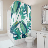 Floors sheets tropical nature douchegordijn (In situ)