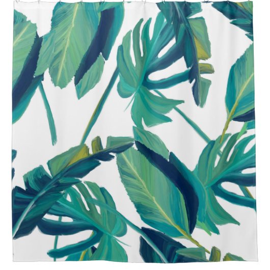 Floors sheets tropical nature douchegordijn (Voorkant)