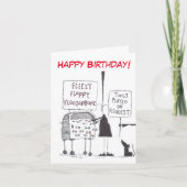 Floozaphone Verjaardag Kaart (Voorkant)