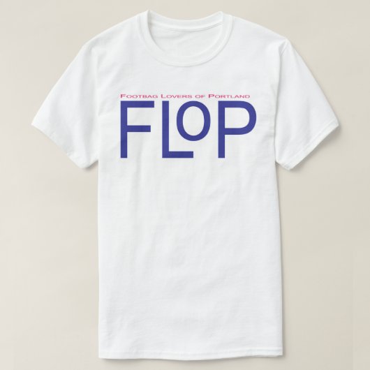FLoP Voetbalovers van Portland T-shirt (Design voorkant)