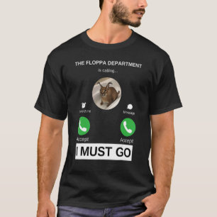 Floppa Department noemt Caracal Cat Meme 1 T-shirt