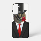 Floppa Fino Samsung Galaxy Hoesje (Achterkant)