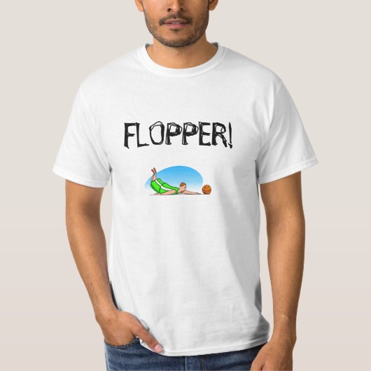 Flopper Basketball T-Shirt (Voorkant)
