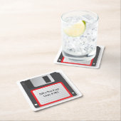 Floppy Computer Disc 1.4kb Old School Onderzetters (Insitu)