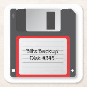 Floppy Computer Disc 1.4kb Old School Onderzetters (Voorkant)