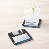 floppy disk computer cork onderzetter coole techno (Rechterzijde)