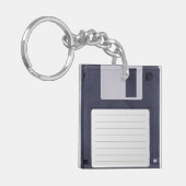 Floppy Disk Sleutelhanger (Voorkant Links)