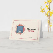 Floppy Disk Wenskaart Kaart (Gele Bloem)
