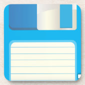 Floppy disks drankjes onderzetter (Voorkant)