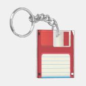 Floppy disks sleutelhanger (Voorkant Links)