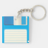 Floppy disks sleutelhanger (Achterkant)