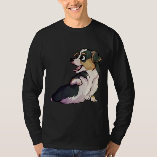 Floppy Eared Baby Corgi T-shirt (Voorkant)