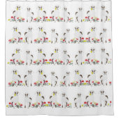 Floppy Eared Goats Douchegordijn (Voorkant)