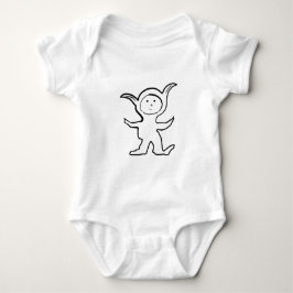 Floppy Pointy Ear Kinder Jammies Design Romper