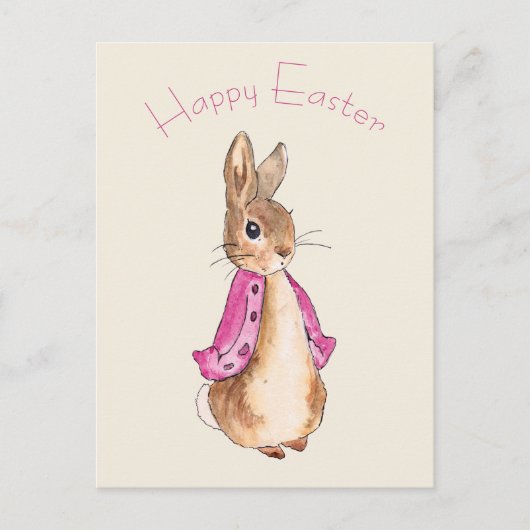 Flopsy Beatrix Potter het paashaas konijn Briefkaart (Voorkant)