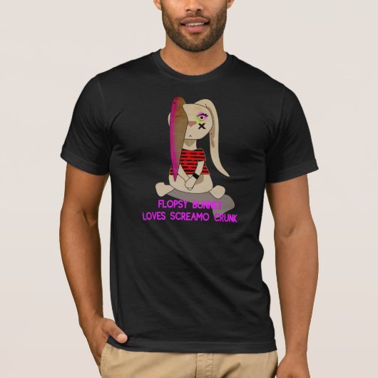 Flopsy Bunney - Emo T-shirt (Voorkant)