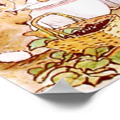 Flopsy Mopsy en Cottontail Beatrix Potter Poster (Hoek)