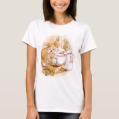 Flopsy Mopsy en Cottontail Beatrix Potter T-shirt (Voorkant)