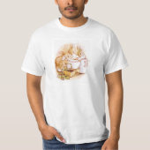 Flopsy Mopsy en Cottontail Beatrix Potter T-shirt (Voorkant)