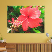 Flor de Amapola Canvas Afdruk (Insitu (Woonkamer))