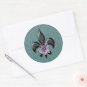 Flor de les 34 ronde sticker (Envelop)
