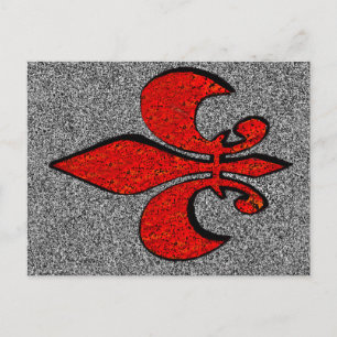 Flor De Lis Briefkaart