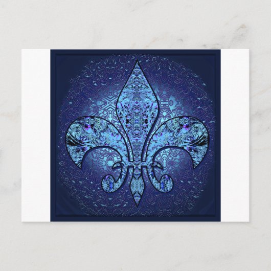 Flor De Lis lt.png Briefkaart (Voorkant)