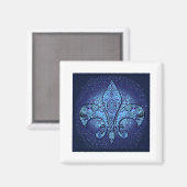 Flor De Lis lt.png Magneet (Voorkant / Achterkant)