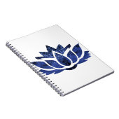 Flor de Loto con atrapa sueños azul Notitieboek (Rechterzijde)