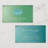 Flor de Loto Tarjetas DE Visita Visitekaartje (Voorkant / Achterkant)