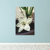 flor de pimentão canvas afdruk (Insitu (Houten vloer))