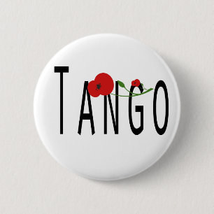 Flor de Tango Ronde Button 5,7 Cm