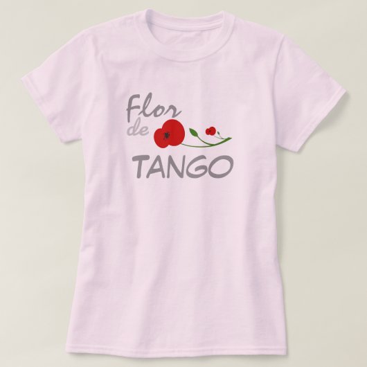 Flor de Tango T-shirt (Design voorkant)