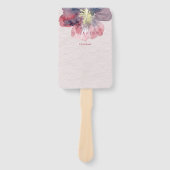 Flor Ever Trouwprogramma Handwaaier (Voorkant)