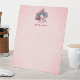 Flor Ever Trouwtafel Reclamebord Met Voetstuk