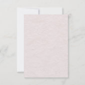 Flor Ever Wedding Save the Date Kaart (Achterkant)