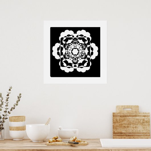 flor Tropical 01 Poster (Keuken)