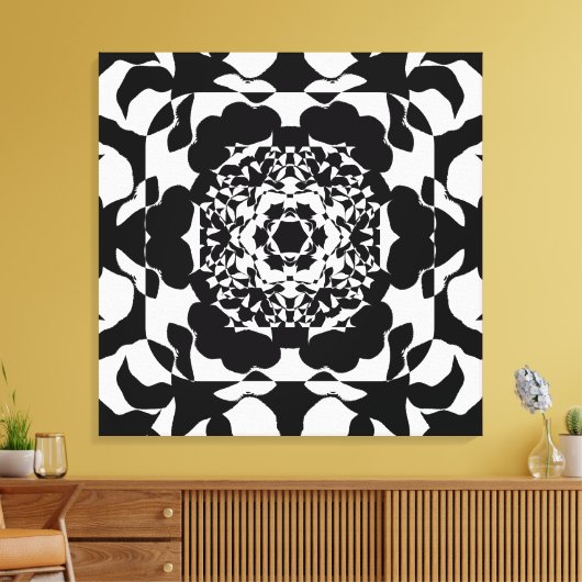 flor Tropical Canvas Afdruk (Insitu (Woonkamer))