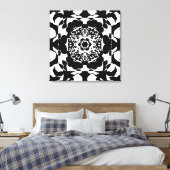 flor Tropical Canvas Afdruk (Insitu (Slaapkamer))