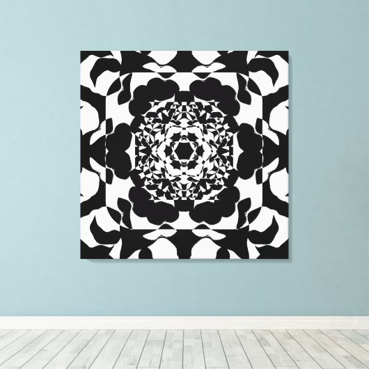 flor Tropical Canvas Afdruk (Insitu (Houten vloer))