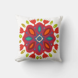 FLOR XL white single Kussen