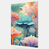 Flora 2 Floral Pastel Acryl Teken Acryl Bord (Hoek)